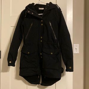 Black Volcom Winter Coat
